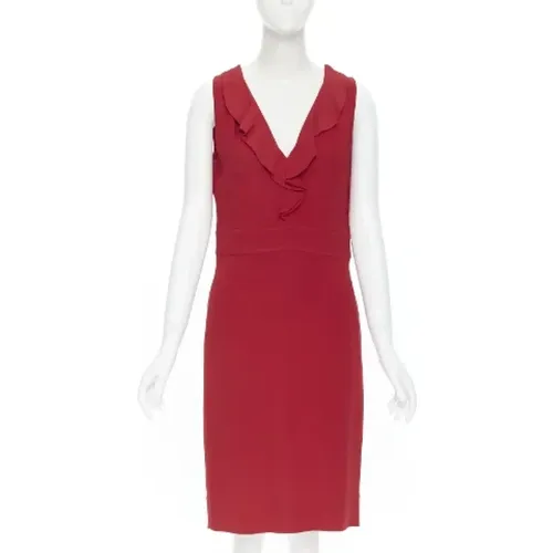 Pre-owned Fabric dresses , female, Sizes: 3XL/4XL - Valentino Vintage - Modalova