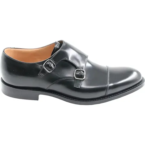 Double Monk Strap Calfskin Loafers , male, Sizes: 9 UK - Church's - Modalova