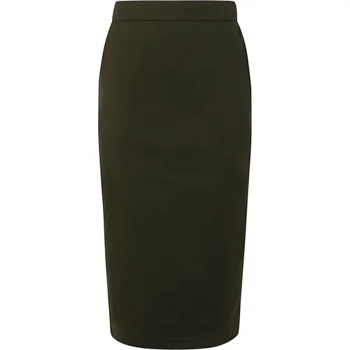 Cognac Pencil Skirt , female, Sizes: XS, M, S, 2XS - Max Mara - Modalova
