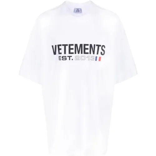 T-shirts and Polos , male, Sizes: M - Vetements - Modalova