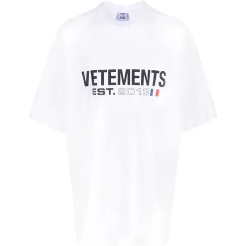 T-shirts and Polos , male, Sizes: M, L, S - Vetements - Modalova
