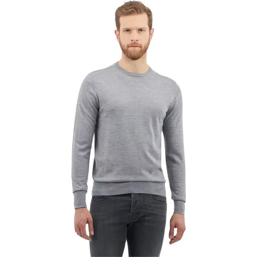 Merino Wool Crew-Neck Sweater , Herren, Größe: L - Brooks Brothers - Modalova