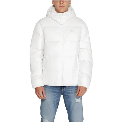 Herren Daunenjacke Kollektion: Herbst/Winter , Herren, Größe: M - Calvin Klein Jeans - Modalova