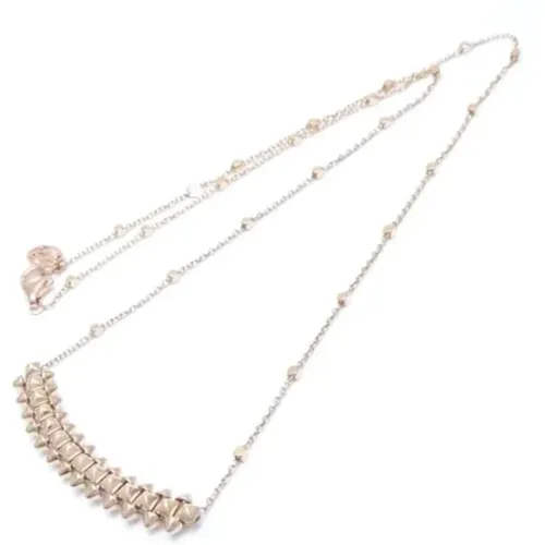 Pre-owned Rose Gold necklaces , female, Sizes: ONE SIZE - Cartier Vintage - Modalova