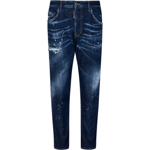 Skinny Fit Skater Jeans , male, Sizes: S, 3XL, XL, 2XL, M - Dsquared2 - Modalova