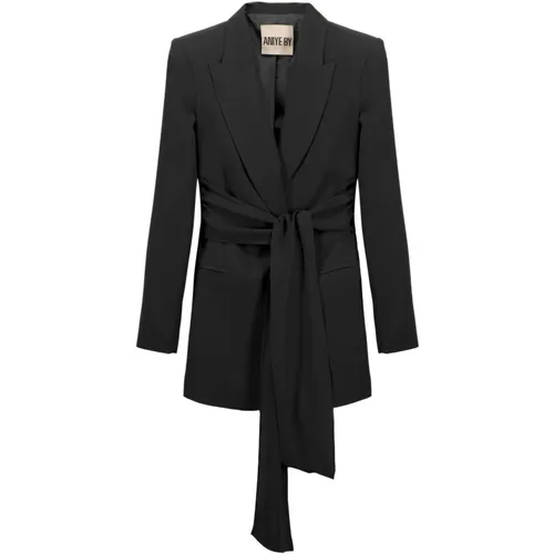 Schwarze Jacken für Frauen , Damen, Größe: M - Aniye By - Modalova