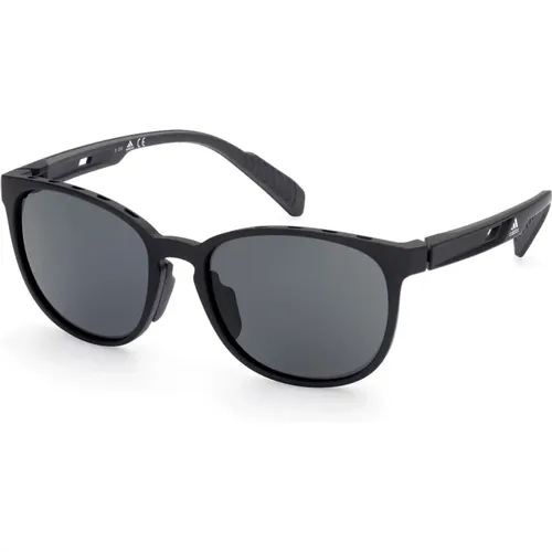 Sport Sonnenbrille Sp0036 Farbe 02A , Herren, Größe: 56 MM - Adidas - Modalova