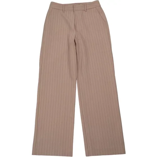 Striped Sand Pants , female, Sizes: L - Gestuz - Modalova