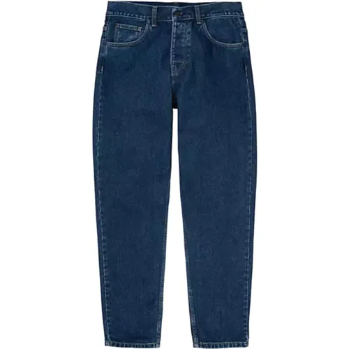 Relaxed Tapered Newel Pant Blau Stein , Damen, Größe: W30 - Carhartt WIP - Modalova