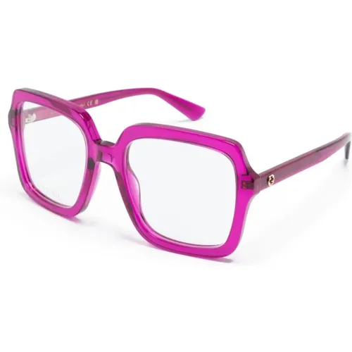 Optical Frame Stylish and Versatile , female, Sizes: 55 MM - Gucci - Modalova