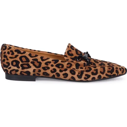 Original Spotted Leather Flat Shoes , female, Sizes: 3 UK - Belle Vie - Modalova