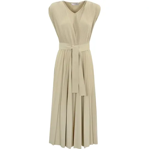 Elegantes Plissiertes Midi-Kleid - Max Mara - Modalova