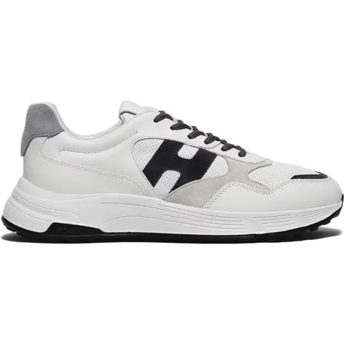 Herren Hyperlight Ledersneaker , Damen, Größe: 43 1/2 EU - Hogan - Modalova