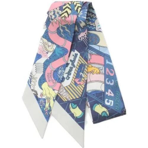 Pre-owned Silk scarves , female, Sizes: ONE SIZE - Hermès Vintage - Modalova