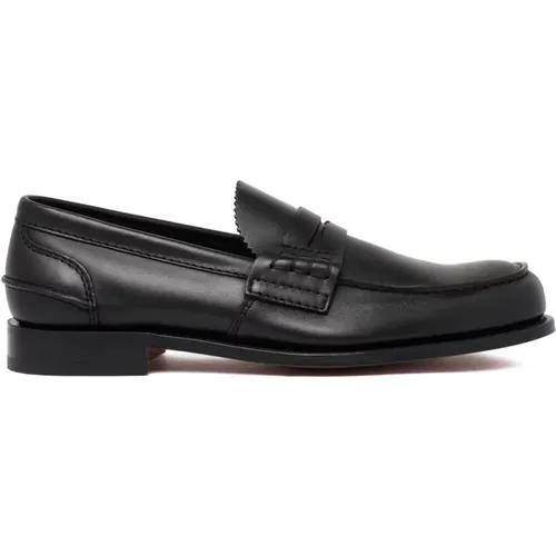 Flat Shoes Elegant Style , male, Sizes: 7 1/2 UK, 9 UK, 8 1/2 UK, 7 UK, 8 UK, 9 1/2 UK - Church's - Modalova