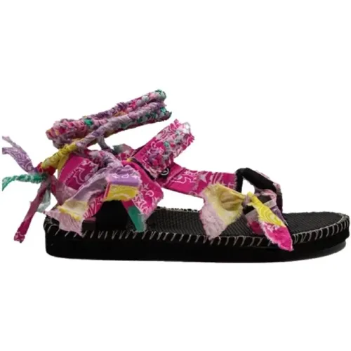 Velcro Bandana Sandals , female, Sizes: 3 UK - Arizona Love - Modalova