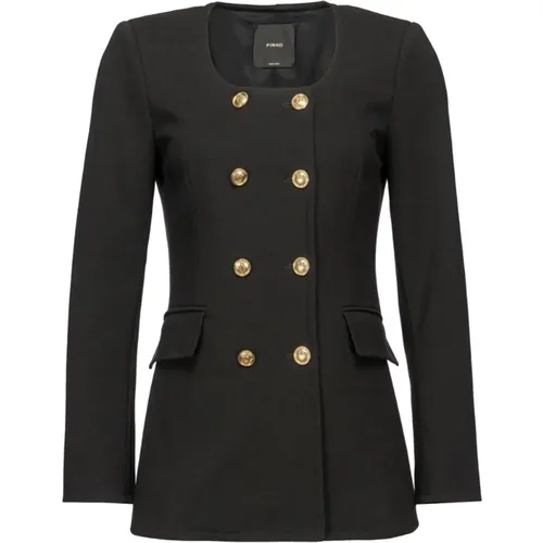 Luxurious Double-Breasted Suit Jacket , female, Sizes: 2XS, S, M, L, XS - pinko - Modalova