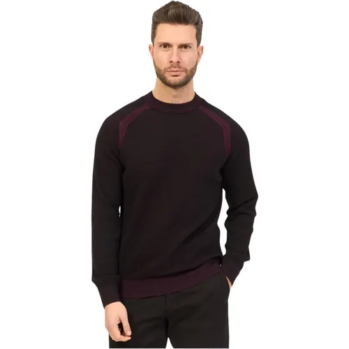 Soft Cotton and Cashmere Sweater , male, Sizes: M, XL - Hugo Boss - Modalova