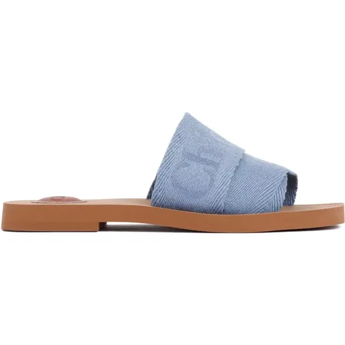 Woody Flat Mules Chloé - Chloé - Modalova