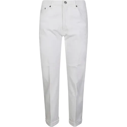 Classic Denim Straight Jeans , female, Sizes: W28, W26 - Dondup - Modalova