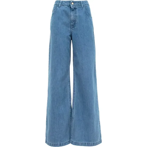 Vintage Low Waist Palazzo Jeans , Damen, Größe: S - MVP wardrobe - Modalova