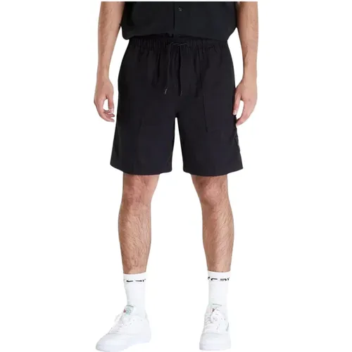 Leinen Bermuda Shorts Frühjahr/Sommer Kollektion , Herren, Größe: M - Calvin Klein Jeans - Modalova