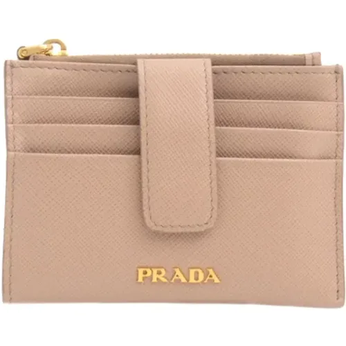 Pre-owned Leather wallets , female, Sizes: ONE SIZE - Prada Vintage - Modalova