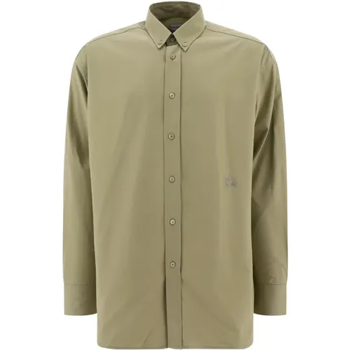 Cotton Oxford Shirt , male, Sizes: L, XL - Burberry - Modalova