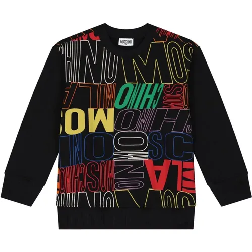 Allover Print Rundhals Sweatshirt - Moschino - Modalova