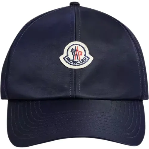 Logo Patch Adjustable Hat , female, Sizes: ONE SIZE - Moncler - Modalova