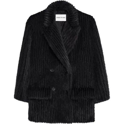 Kunstpelz Shearling Jacken - STAND STUDIO - Modalova