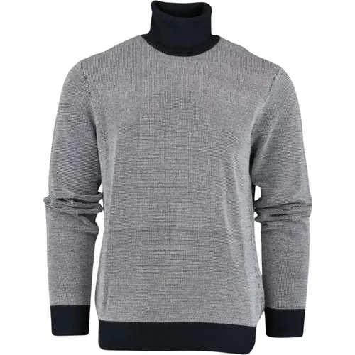 Sweaters with U Ciclista Microfantasia , male, Sizes: M, S, L - Armani Exchange - Modalova