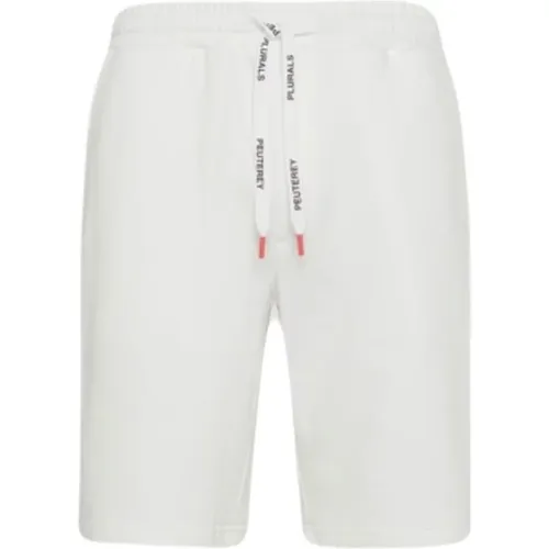 Weiße Baumwoll-Bermuda-Shorts Frühling/Sommer 2024 , Herren, Größe: XL - Peuterey - Modalova