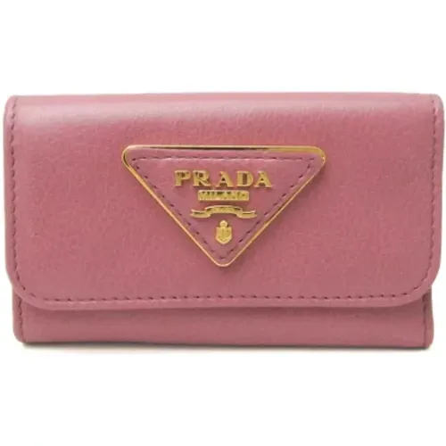 Pre-owned Leather key-holders , female, Sizes: ONE SIZE - Prada Vintage - Modalova