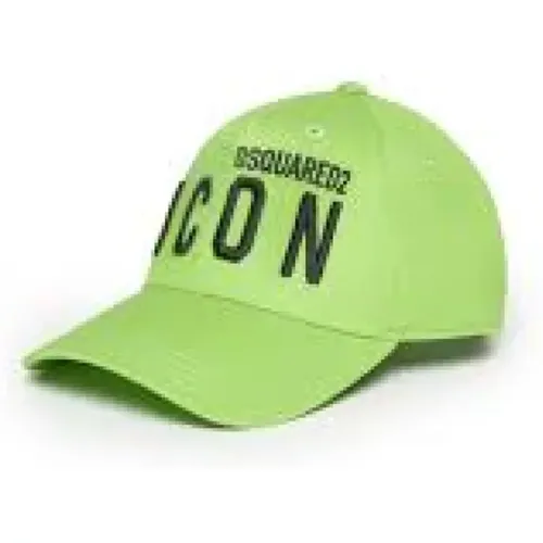 Cotton Baseball Cap with Embroidered Logo , unisex, Sizes: L - Dsquared2 - Modalova