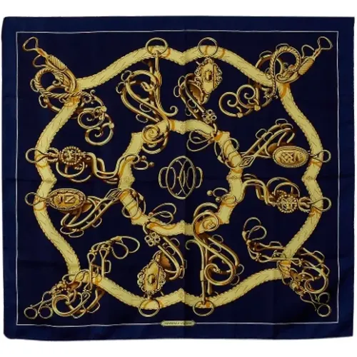 Pre-owned Silk scarves , female, Sizes: ONE SIZE - Hermès Vintage - Modalova