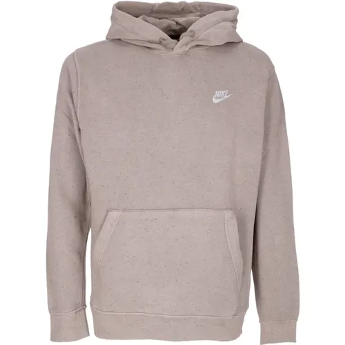 Revival Hoodie Olive Grey , Herren, Größe: S - Nike - Modalova