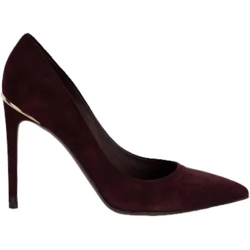 Pre-owned Suede heels , female, Sizes: 7 UK - Louis Vuitton Vintage - Modalova