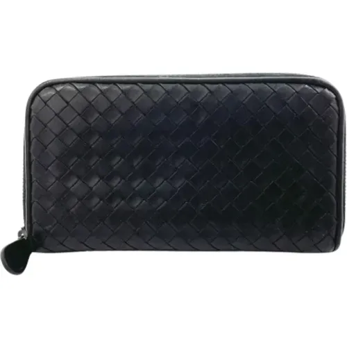 Pre-owned Leather wallets , male, Sizes: ONE SIZE - Bottega Veneta Vintage - Modalova