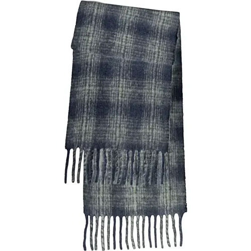 Soft Thick Scarf with Fringes , male, Sizes: ONE SIZE - A.p.c. - Modalova