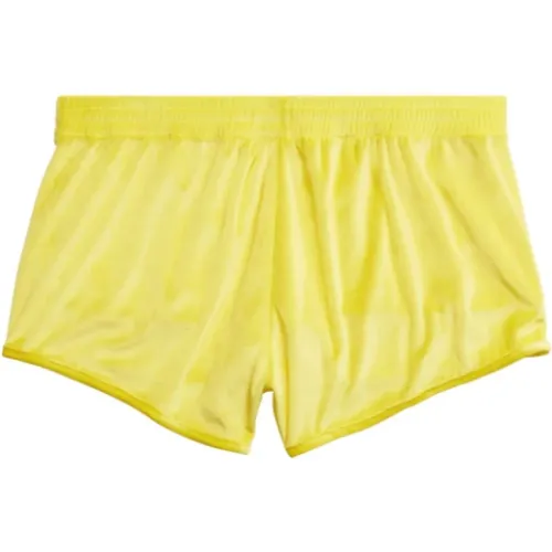 Elasticated-waistband cotton shorts , female, Sizes: XS, 2XS - Balenciaga - Modalova