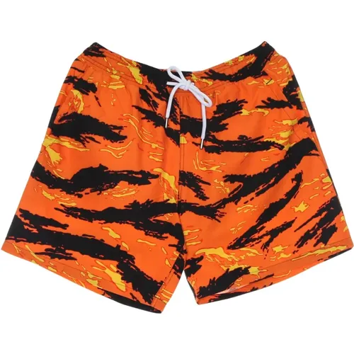 Tiger Camo Badehose , Herren, Größe: M - Propaganda - Modalova