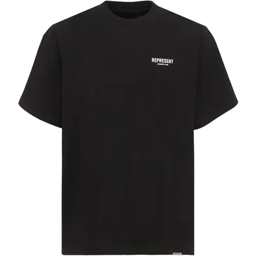 Club T-Shirt for Men , male, Sizes: S, L - Represent - Modalova