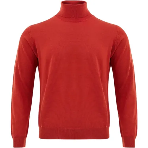 Eleganter Roter Wollpullover - Ferrante - Modalova