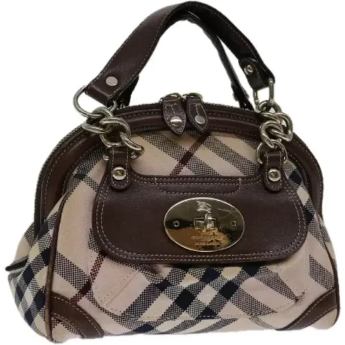 Pre-owned Cotton handbags , female, Sizes: ONE SIZE - Burberry Vintage - Modalova