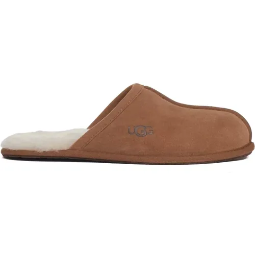 Reversed Sheepskin Scuff Slipper , male, Sizes: 6 UK, 8 UK, 10 UK, 7 UK, 9 UK, 11 UK - Ugg - Modalova