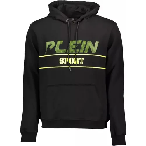 Hooded Sweatshirt with Bold Accents , male, Sizes: XL, M - Plein Sport - Modalova