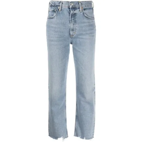 Daphne cropped jeans , female, Sizes: W26, W25 - Citizens of Humanity - Modalova