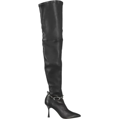 Thigh High Boot , female, Sizes: 6 UK, 4 UK, 8 UK - Studio Amelia - Modalova