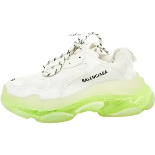 Pre-owned Mesh sneakers , female, Sizes: 7 UK - Balenciaga Vintage - Modalova